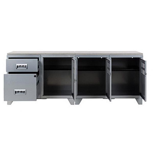 Meuble TV bois métal industriel - 499