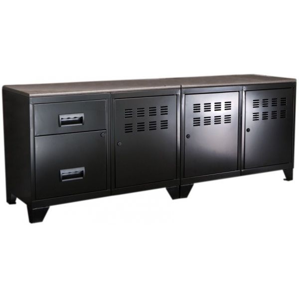 Meuble Metal Noir Industriel