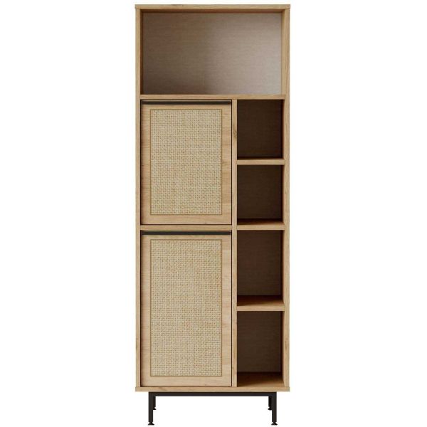 Meuble de bureau en aggloméré et effet cannage Only - 219