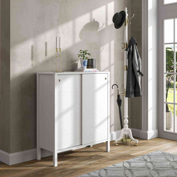 Meuble à chaussures en aggloméré Frannie - 6