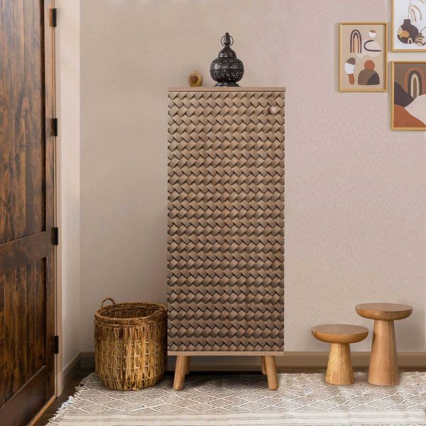 Meuble à chaussures en aggloméré Vegas - HANAH HOME