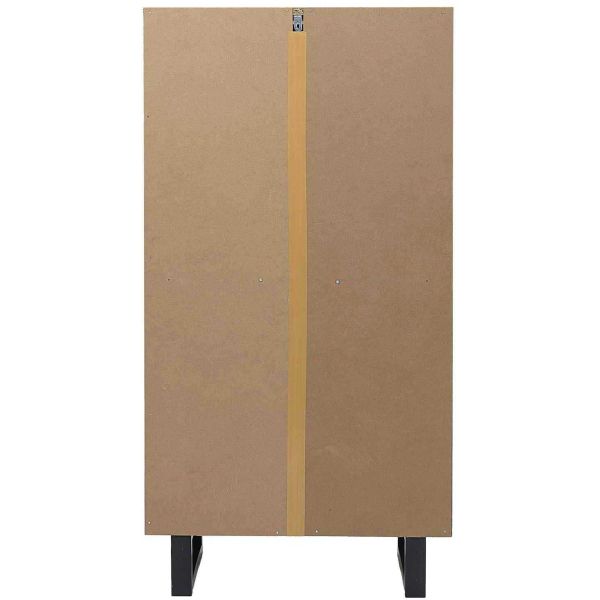 Meuble à chaussures en MDF et métal Calypso - 5