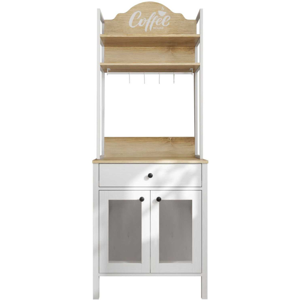 Meuble de cuisine bar à café en aggloméré Frannie
