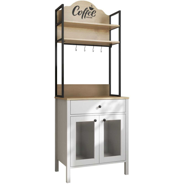Meuble de cuisine bar à café en aggloméré Frannie