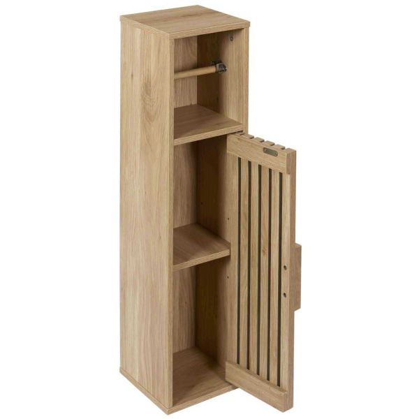 Meuble dérouleur papier WC en bois Klaus - 32,90