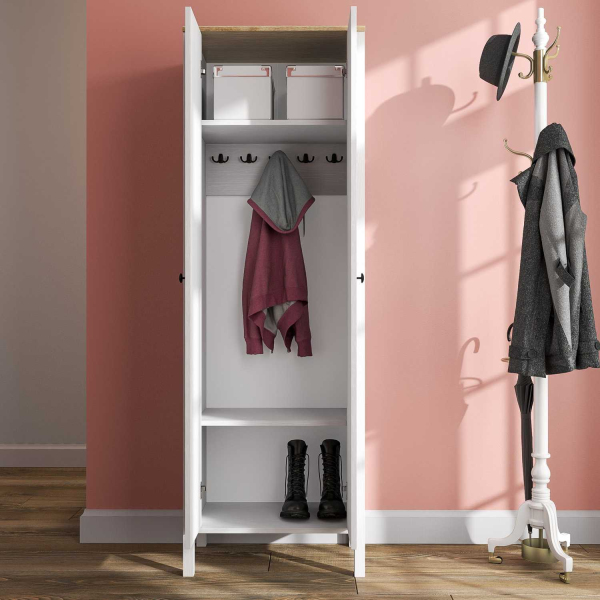 Meuble d'entrée en aggloméré Frannie - HANAH HOME