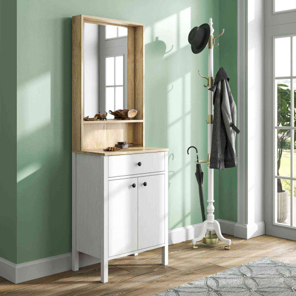 Meuble d'entrée en aggloméré Frannie - HANAH HOME