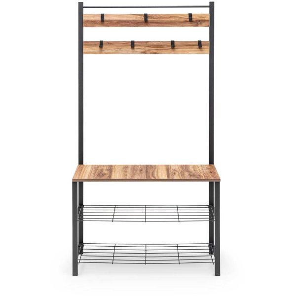 Meuble d'entrée avec étagère et patères Gatsby - 89,90