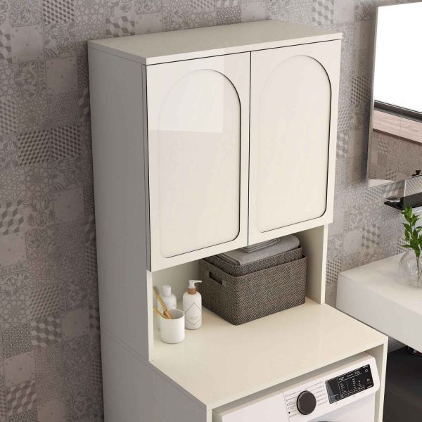 Meuble pour machine à laver 2 portes Lyon - 7