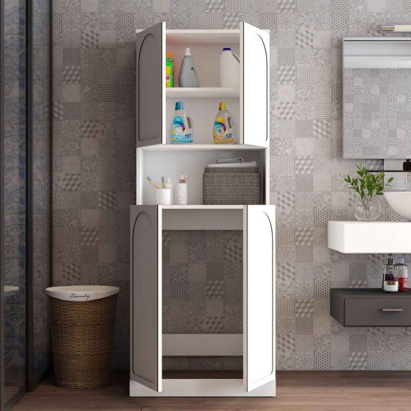 Meuble pour machine à laver 4 portes Lyon - 239