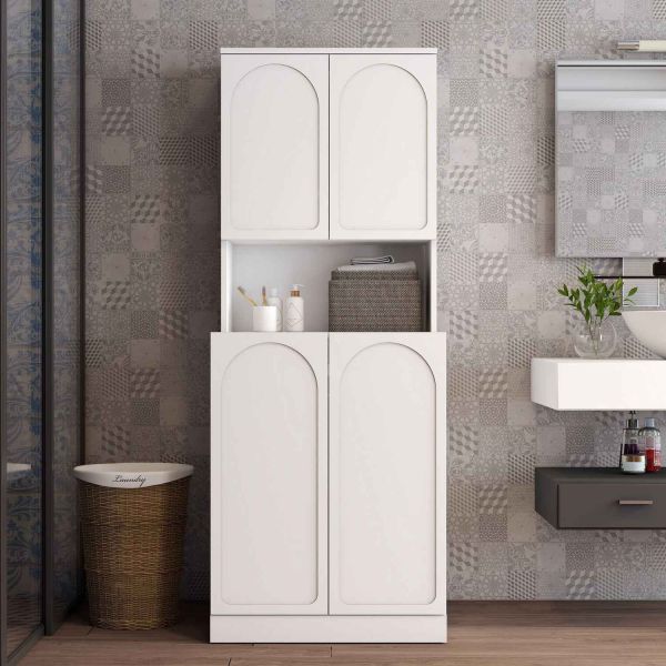 Meuble pour machine à laver 4 portes Lyon - 5