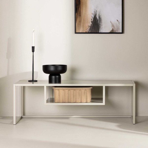 Meuble TV minimaliste en acier Riverside - VENTURE HOME
