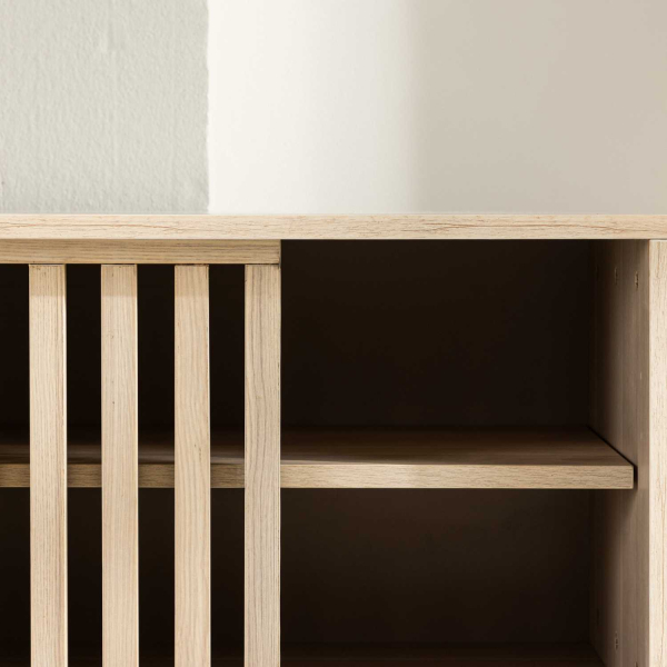 Meuble TV 2 portes 180 x 40 x 45 cm Lugo - 8