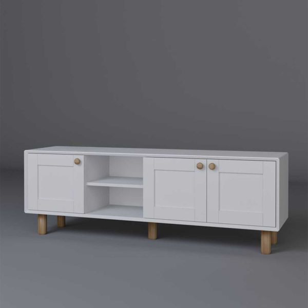 Meuble TV 3 portes en aggloméré Bohemian - 199