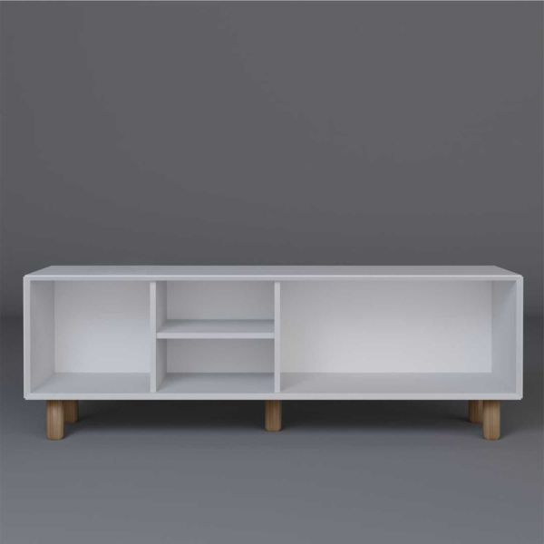 Meuble TV 3 portes en aggloméré Bohemian - 5