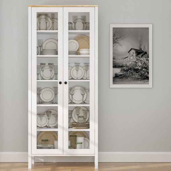 Meuble de rangement en aggloméré Frannie - HANAH HOME