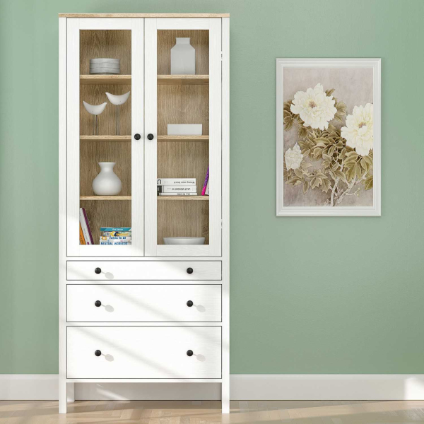 Meuble de rangement en aggloméré Frannie - HANAH HOME