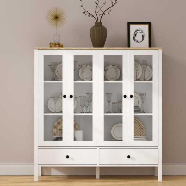 Meuble de rangement en aggloméré Frannie - HANAH HOME