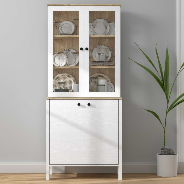 Meuble de rangement en aggloméré Frannie - HANAH HOME
