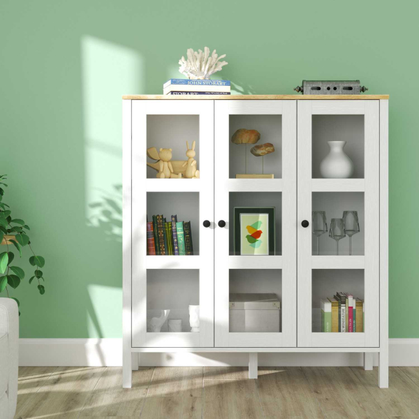Meuble de rangement en aggloméré Frannie - HANAH HOME