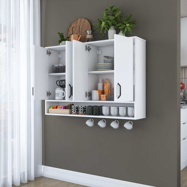 Meuble de rangement de cuisine Jessy - HANAH HOME