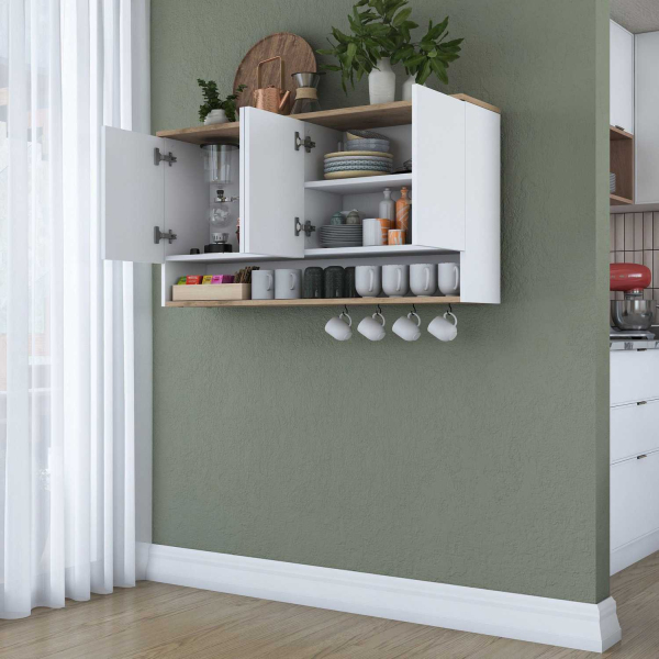 Meuble de rangement de cuisine Jessy - HANAH HOME