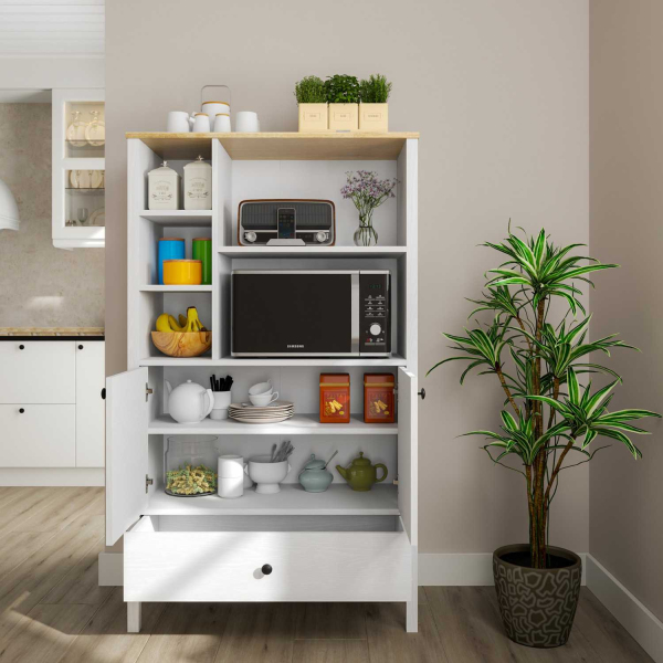 Meuble de rangement de cuisine en aggloméré Frannie - ASI-2295
