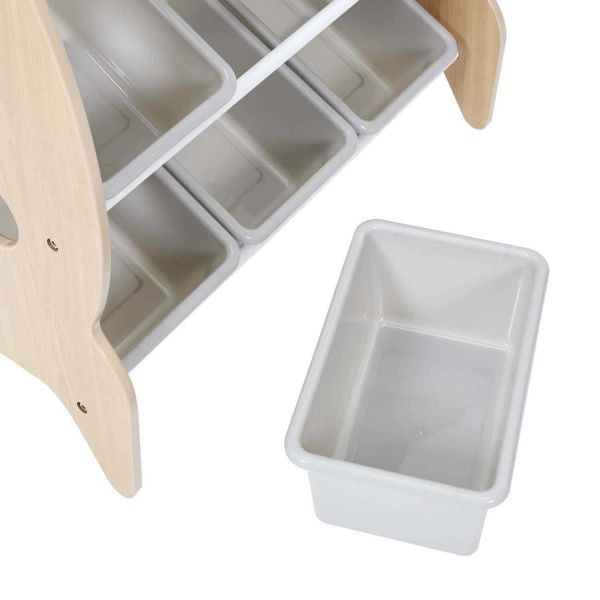 Meuble de rangement pour enfants 6 bacs Sweet - 5