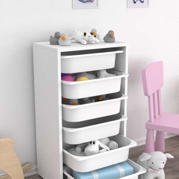 Meuble de rangement 6 tiroirs Bronz - HANAH HOME