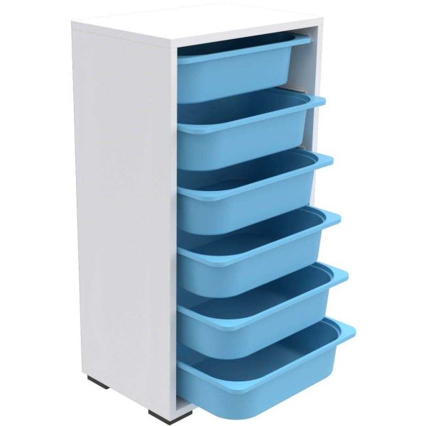 Meuble de rangement 6 tiroirs Bronz - 99,90