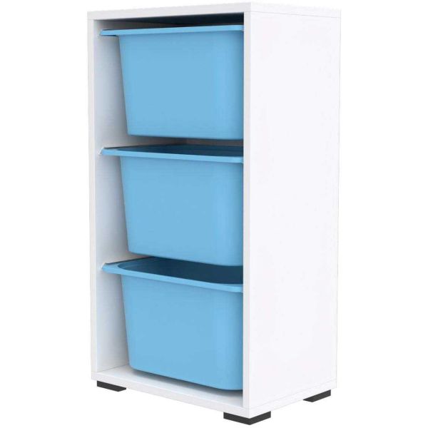 Meuble de rangement 3 tiroirs Bronz