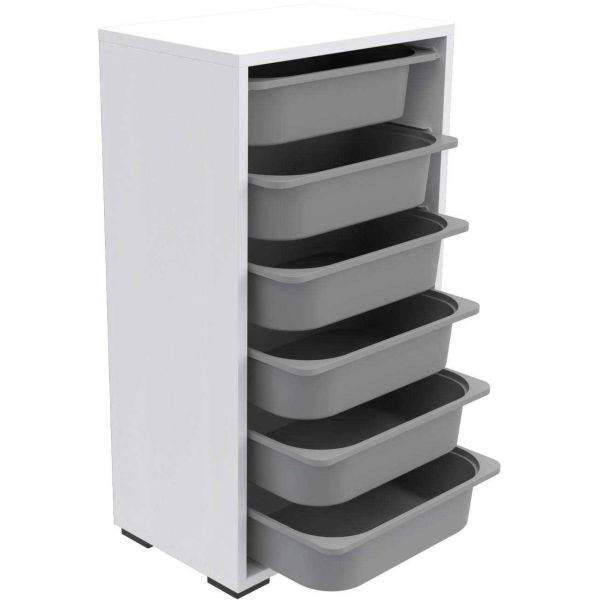 Meuble de rangement 6 tiroirs Bronz - 99,90