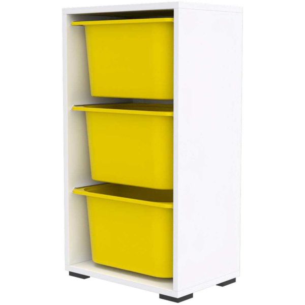 Meuble de rangement 3 tiroirs Bronz