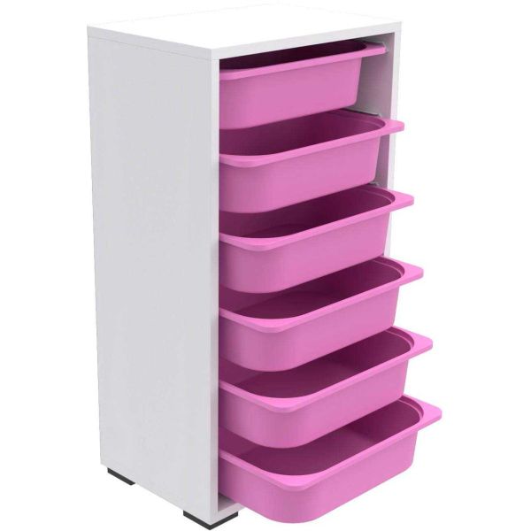 Meuble de rangement 6 tiroirs Bronz - 99,90