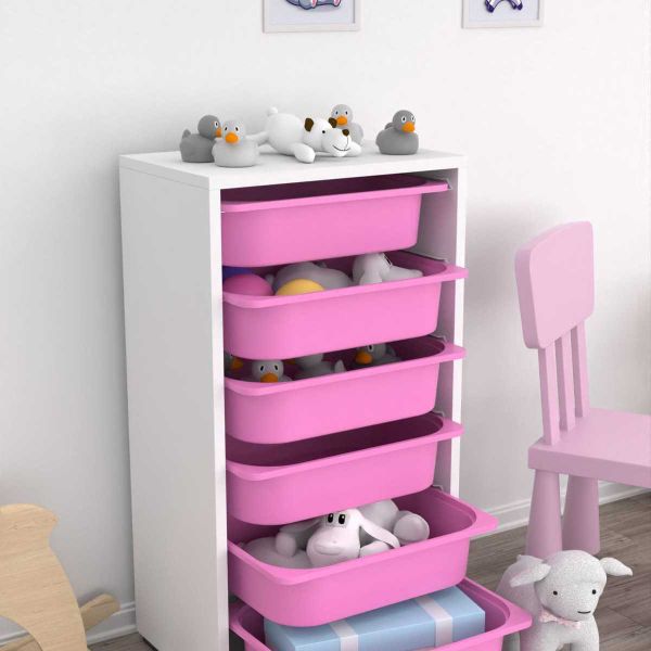 Meuble de rangement 6 tiroirs Bronz - HANAH HOME