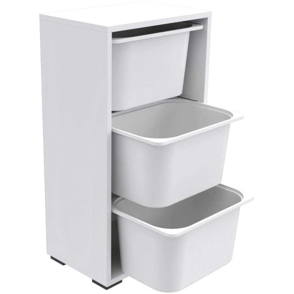 Meuble de rangement 3 tiroirs Bronz - 99,90