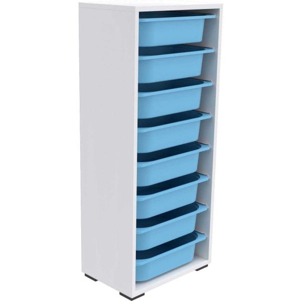 Meuble de rangement 8 tiroirs Cara