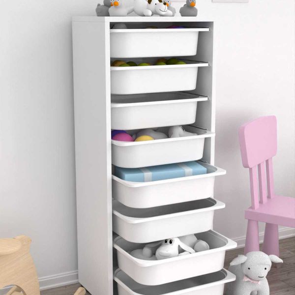 Meuble de rangement 8 tiroirs Cara - HANAH HOME