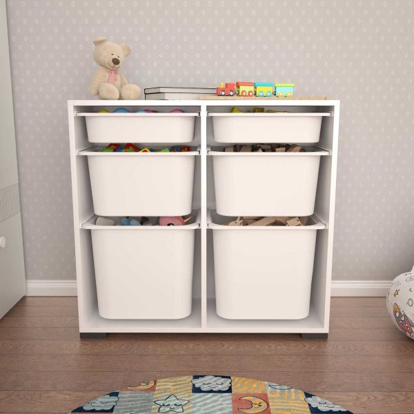 Meuble de rangement 6 tiroirs Carla - HANAH HOME
