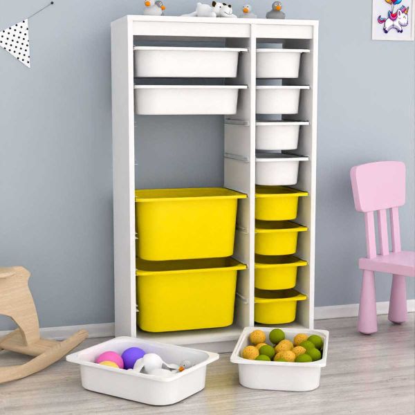Meuble de rangement 14 tiroirs Montana - HANAH HOME