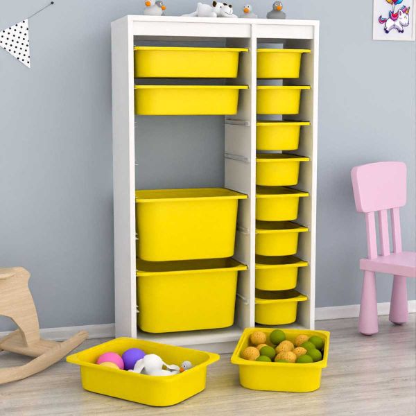 Meuble de rangement 14 tiroirs Montana - HANAH HOME