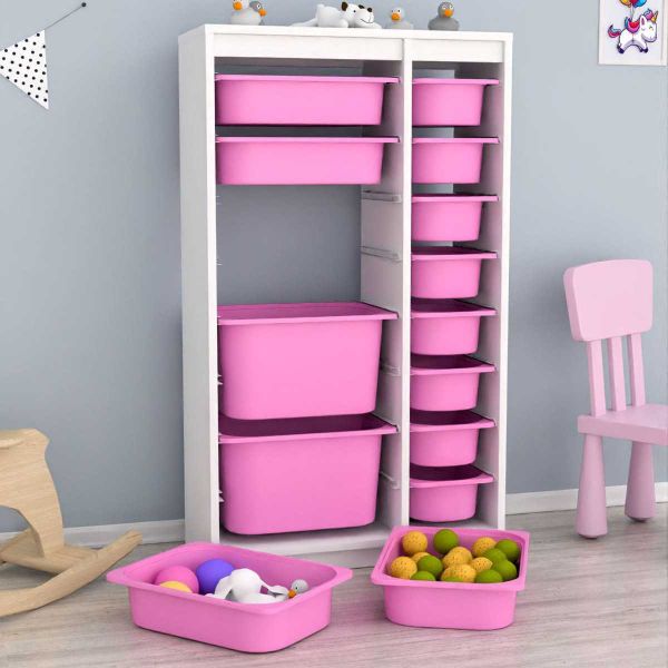 Meuble de rangement 14 tiroirs Montana - HANAH HOME