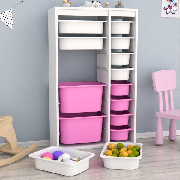 Meuble de rangement 14 tiroirs Montana - HANAH HOME