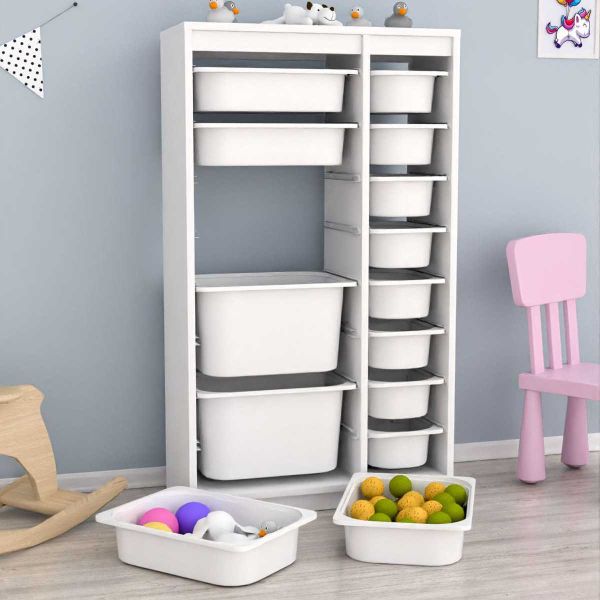 Meuble de rangement 14 tiroirs Montana - HANAH HOME