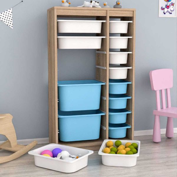 Meuble de rangement 14 tiroirs Montana - HANAH HOME