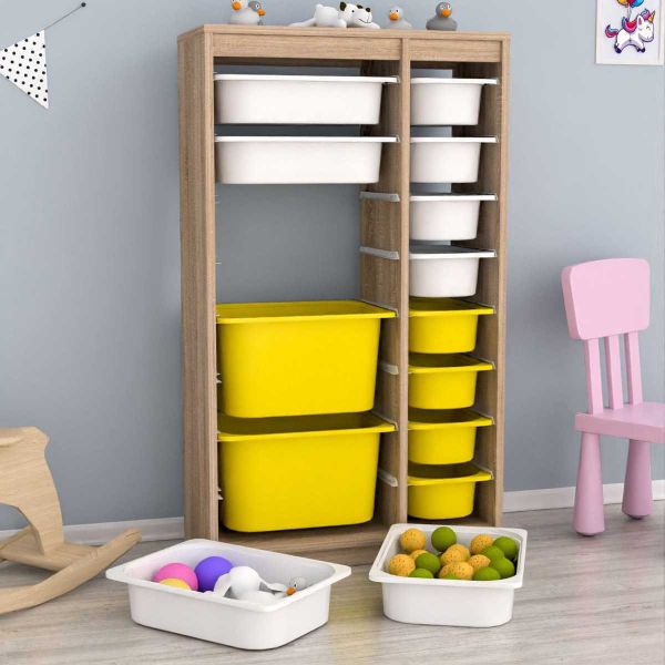 Meuble de rangement 14 tiroirs Montana - HANAH HOME