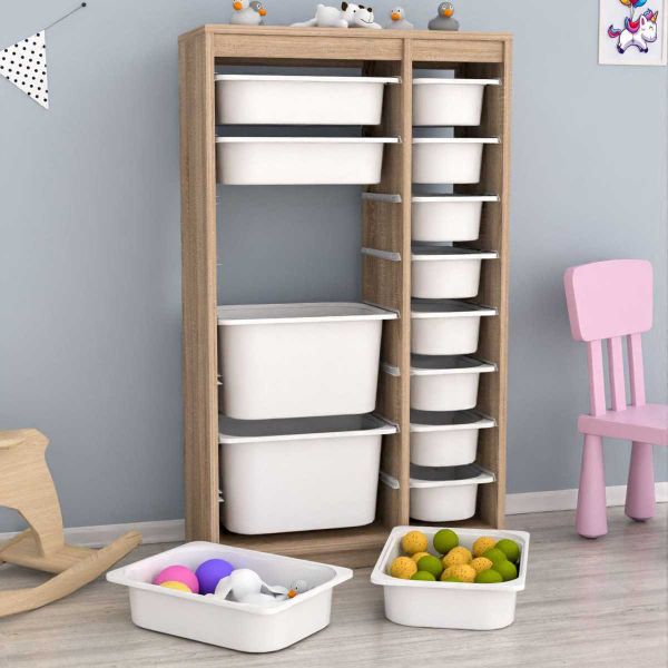 Meuble de rangement 14 tiroirs Montana - HANAH HOME
