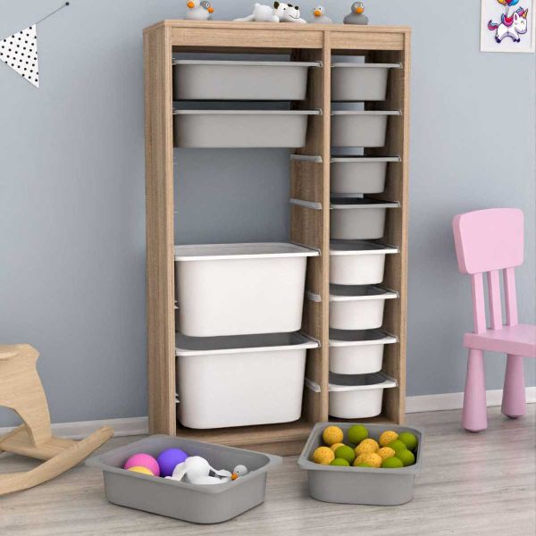 Meuble de rangement 14 tiroirs Montana - HANAH HOME