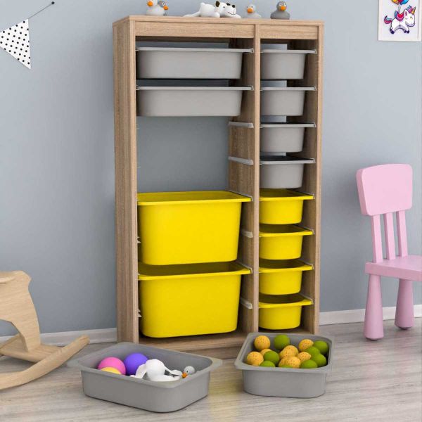 Meuble de rangement 14 tiroirs Montana - HANAH HOME