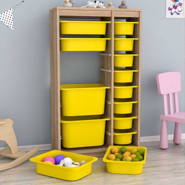 Meuble de rangement 14 tiroirs Montana - HANAH HOME